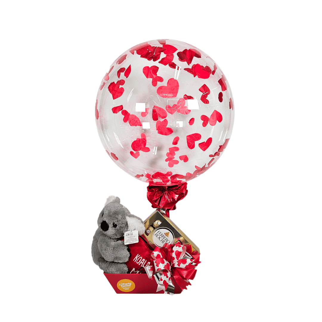 Arreglo especial burubja con peluche y chocolates