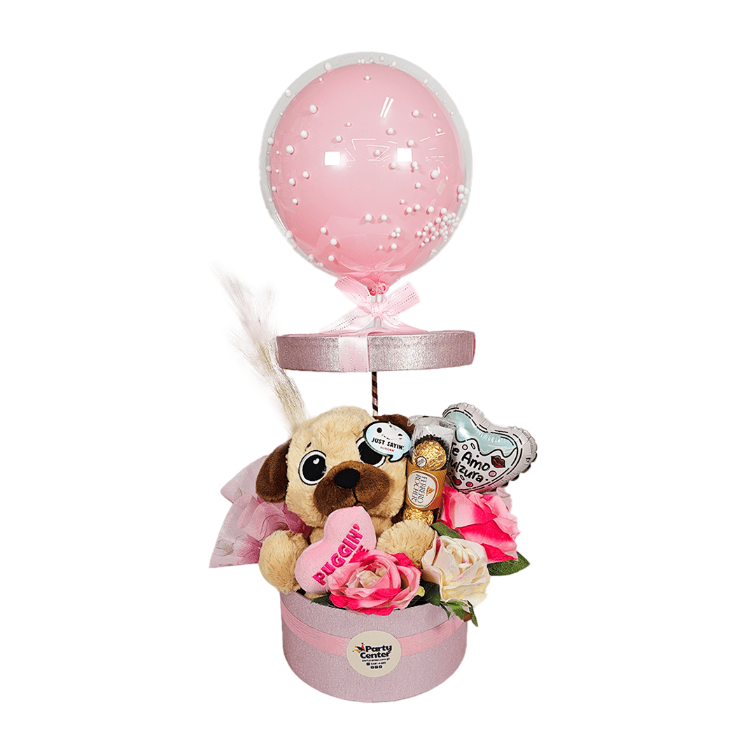 Arreglo especial con peluche y mini burbuja