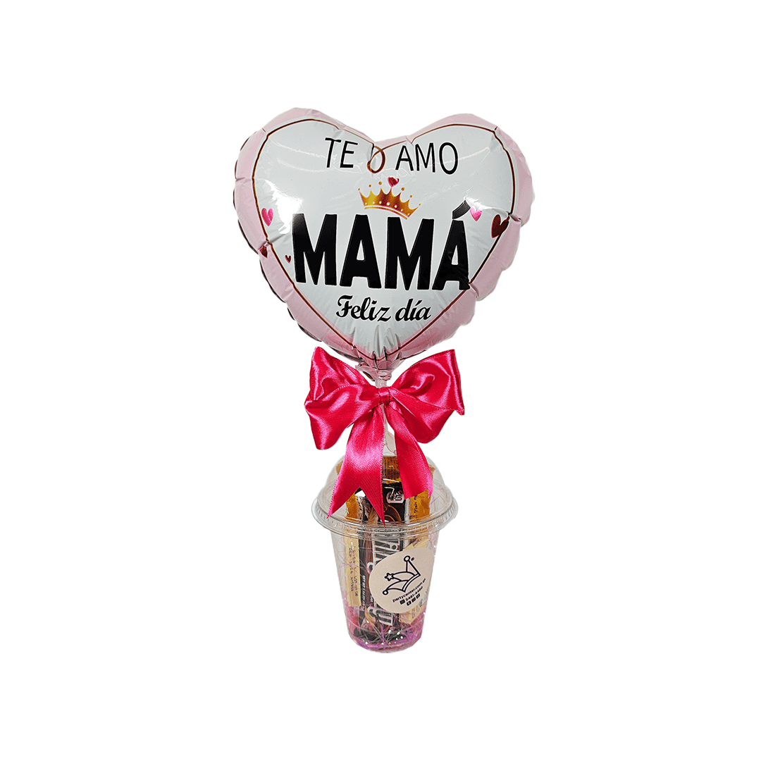 Arreglo del día de la Madre base de dulces