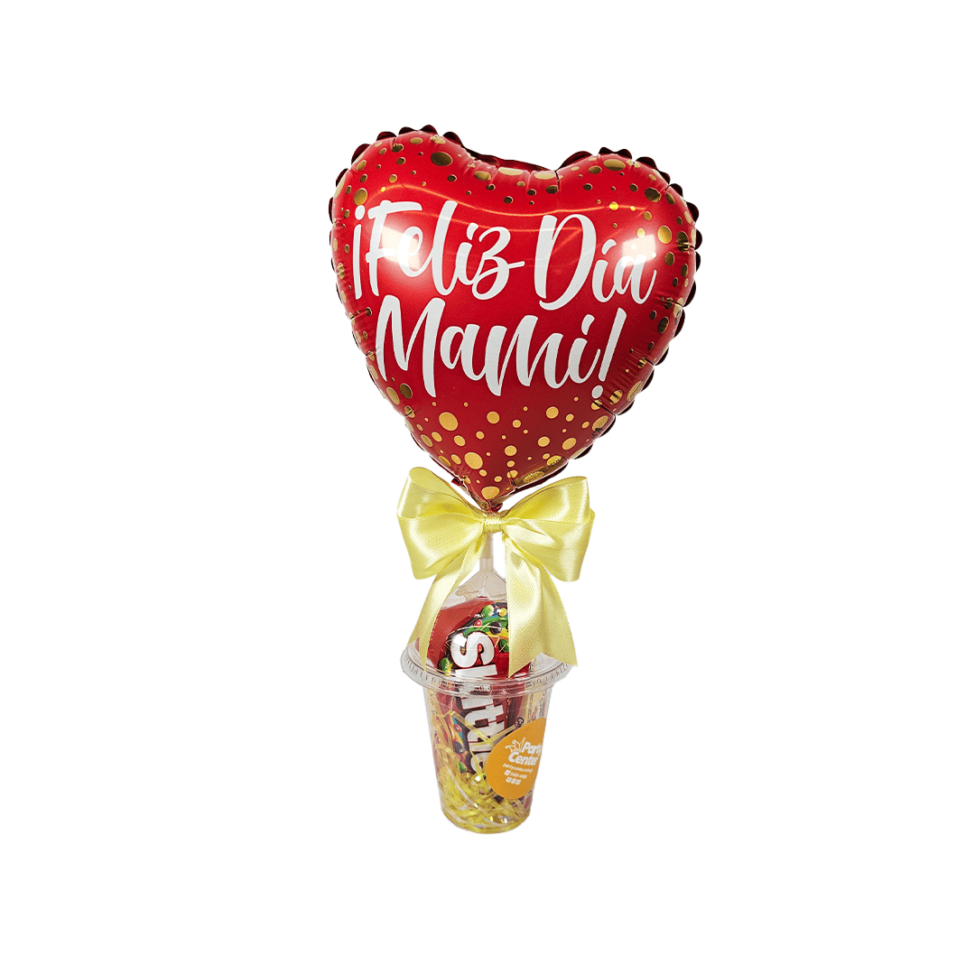 Arreglo del día de la Madre base de dulces
