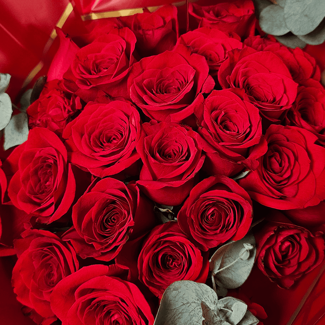 Ramo de 24 rosas - Imagen 3
