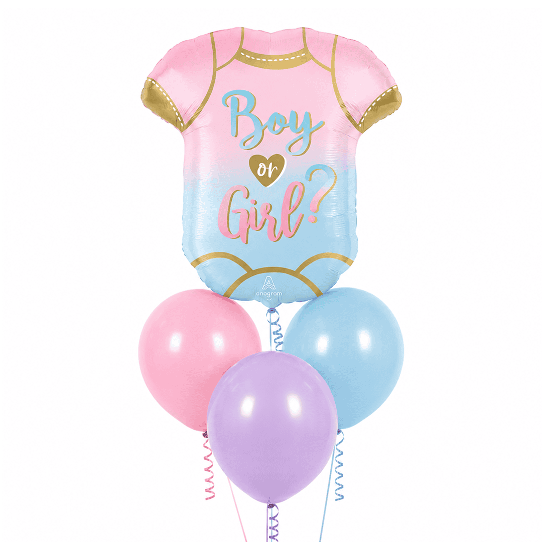 Globos con helio Gender Reveal