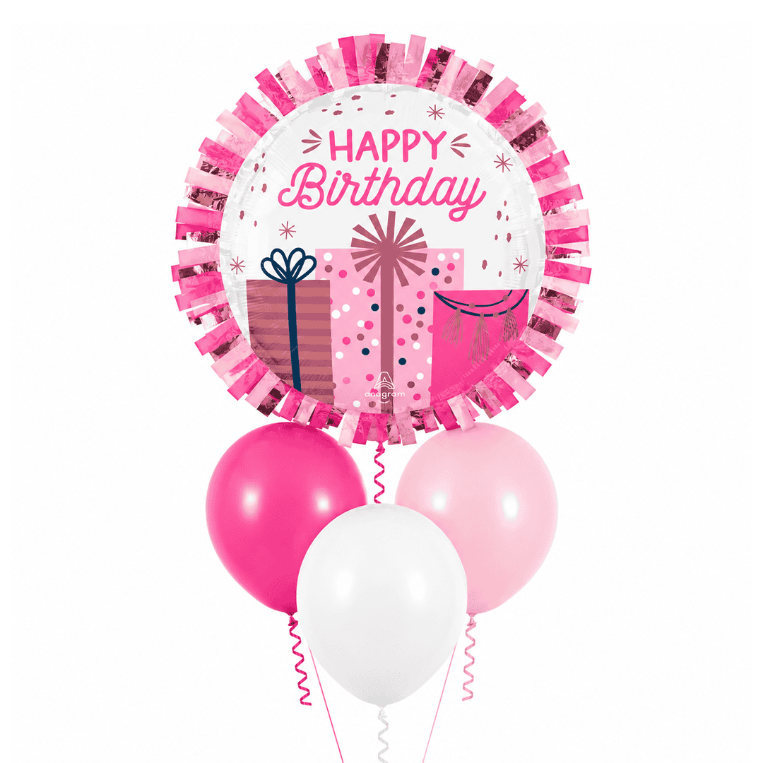 Globos con helio cumpleaños