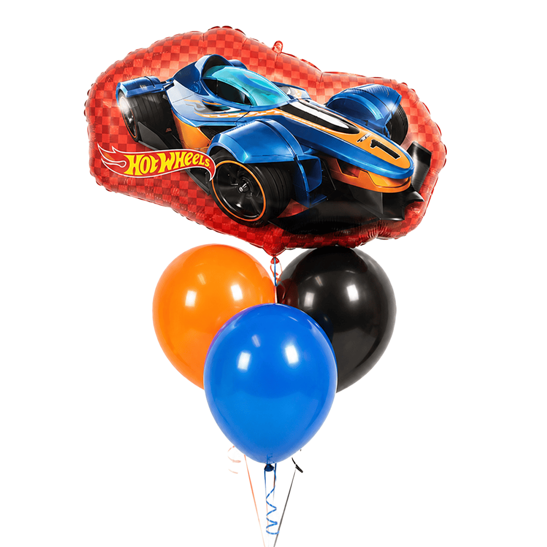 Globos con helio Hot Wheels