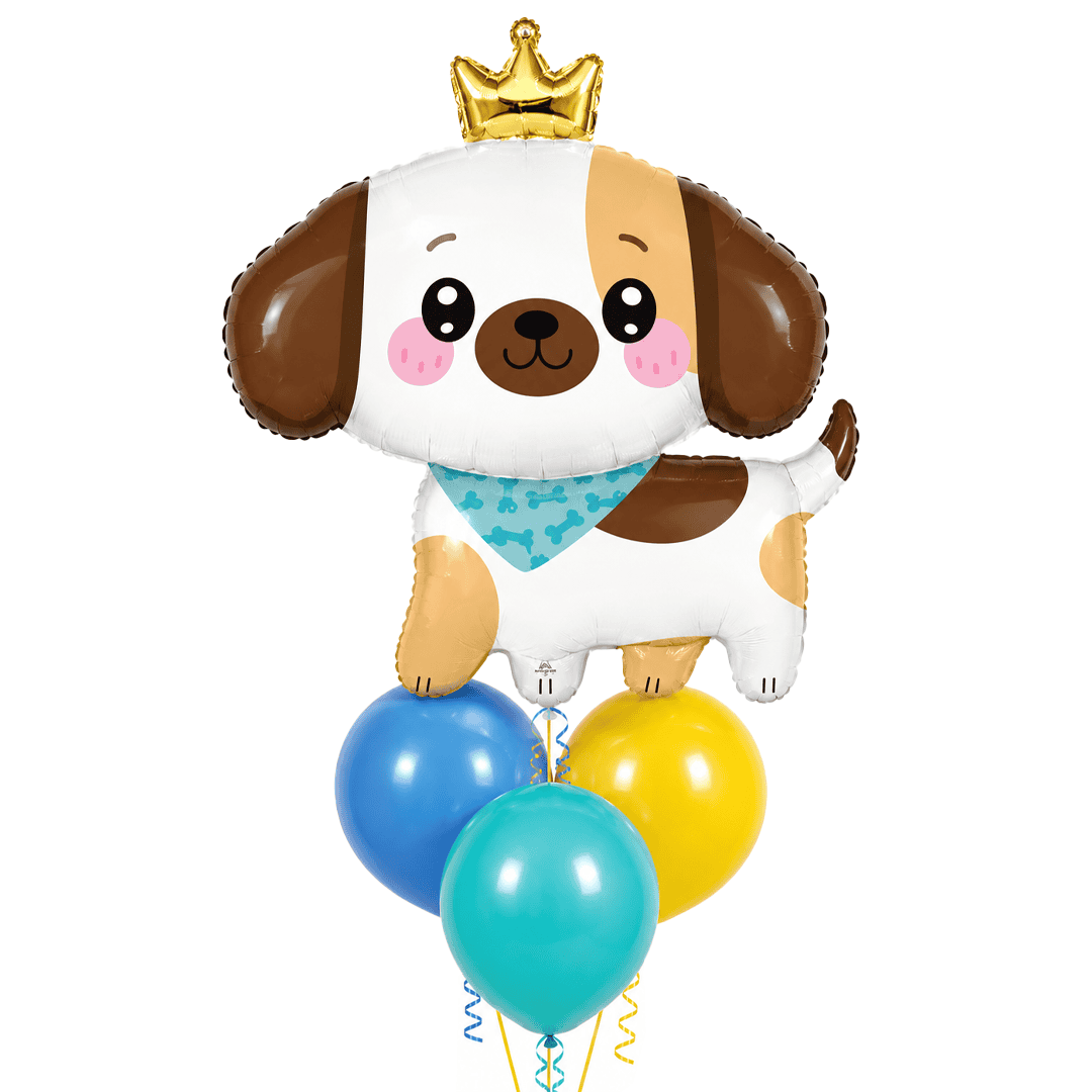 Globos con helio perrito