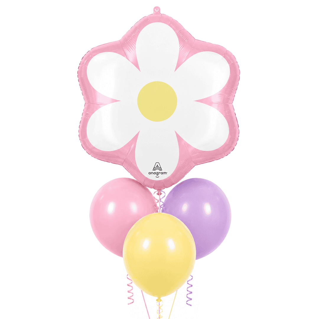 Globos con helio flor
