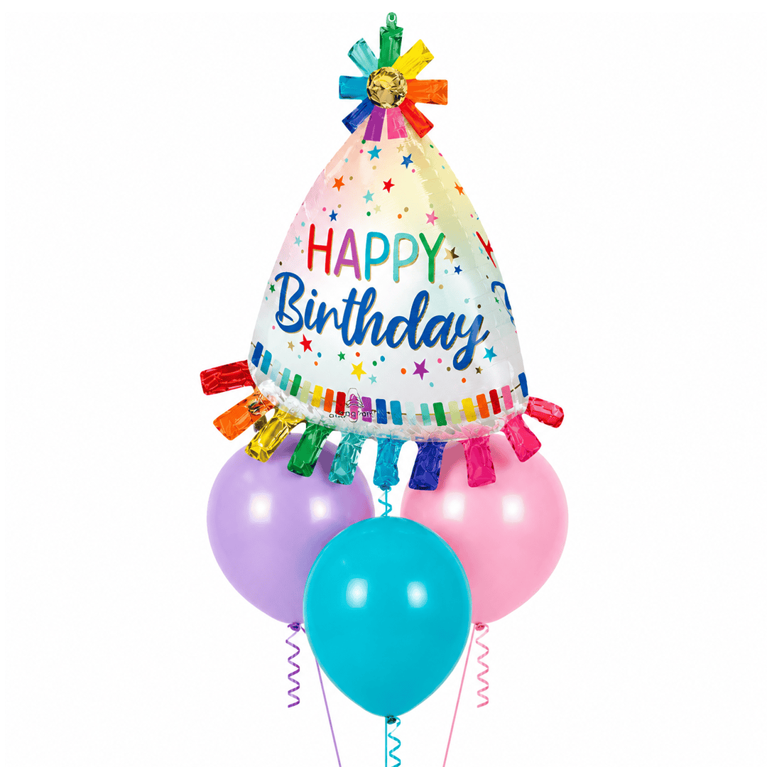 Globos con helio cumpleaños
