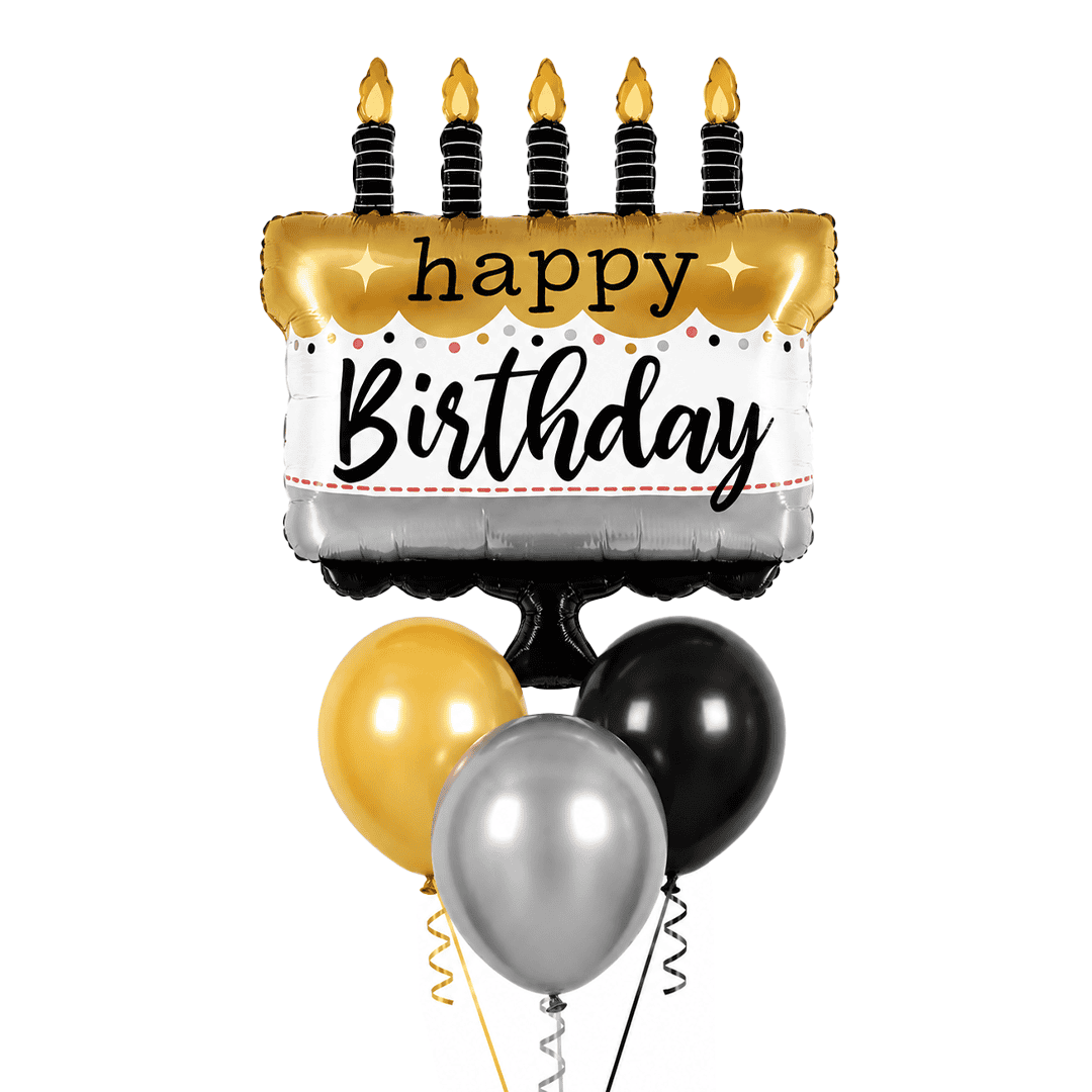 Globos con helio cumpleaños