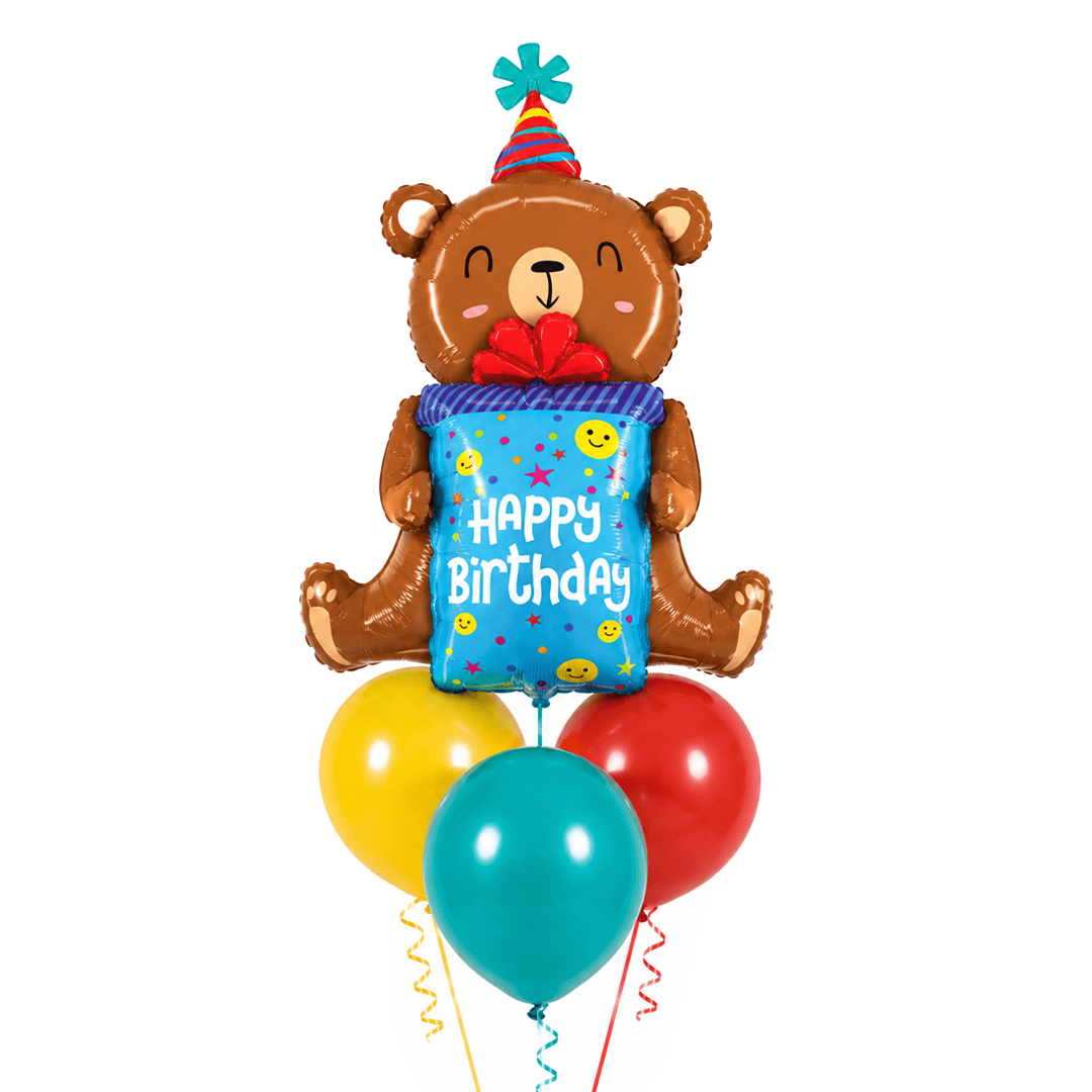 Globos con helio Happy Birthday