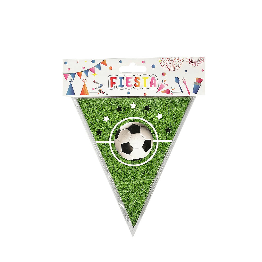 Banderín triangular Verde