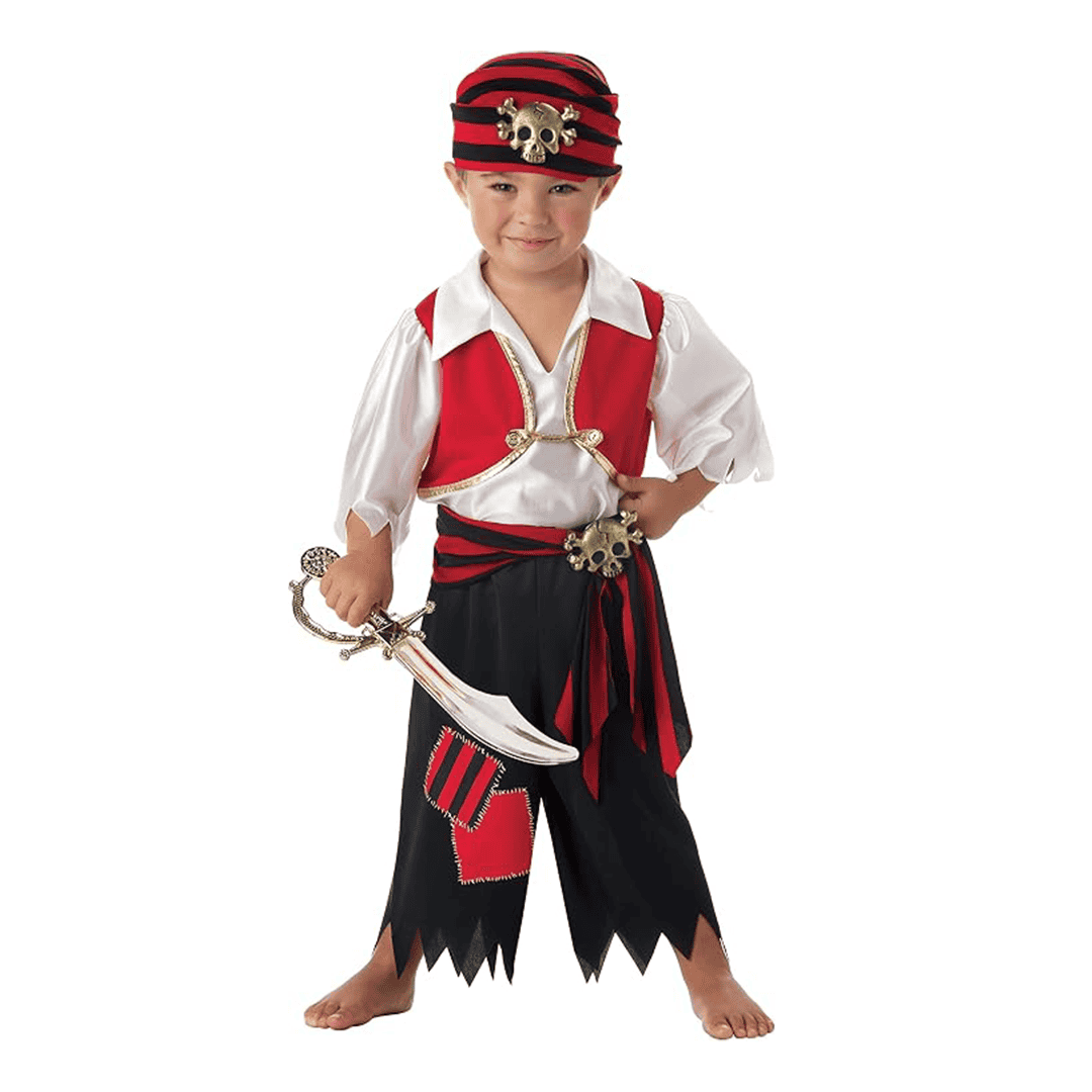Disfraz de Pirata para Niño pequeño talla L (4-6)