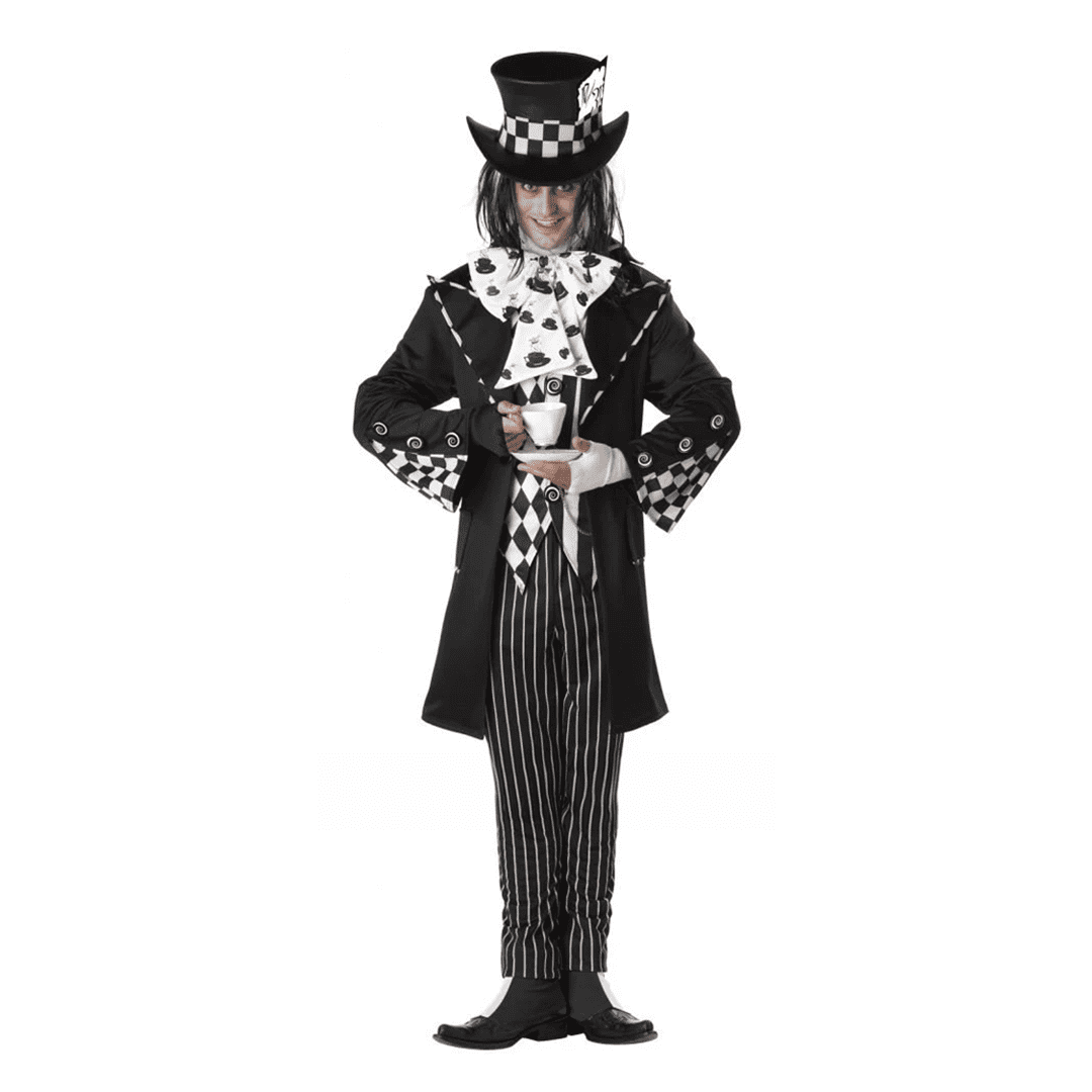 Disfraz del Sombrerero Loco Oscuro para Hombre adulto talla S