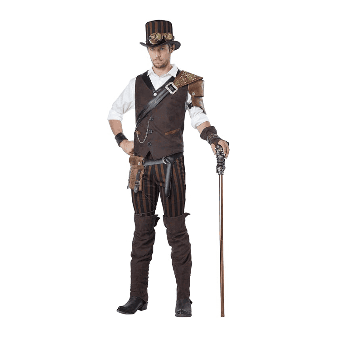 Disfraz de Aventurero Seampunk para Hombre adulto talla M