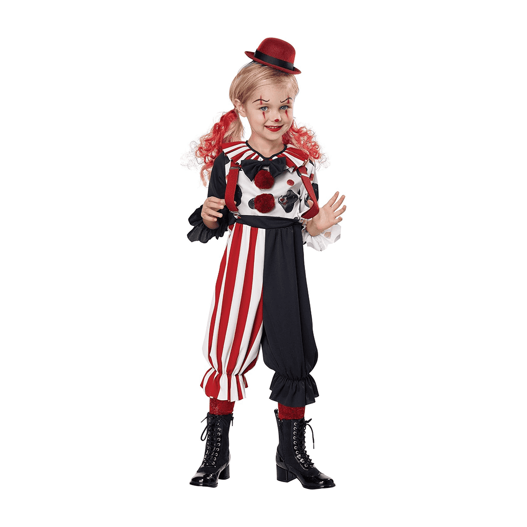 Disfraz de Payaso Espeluznante para niño talla L