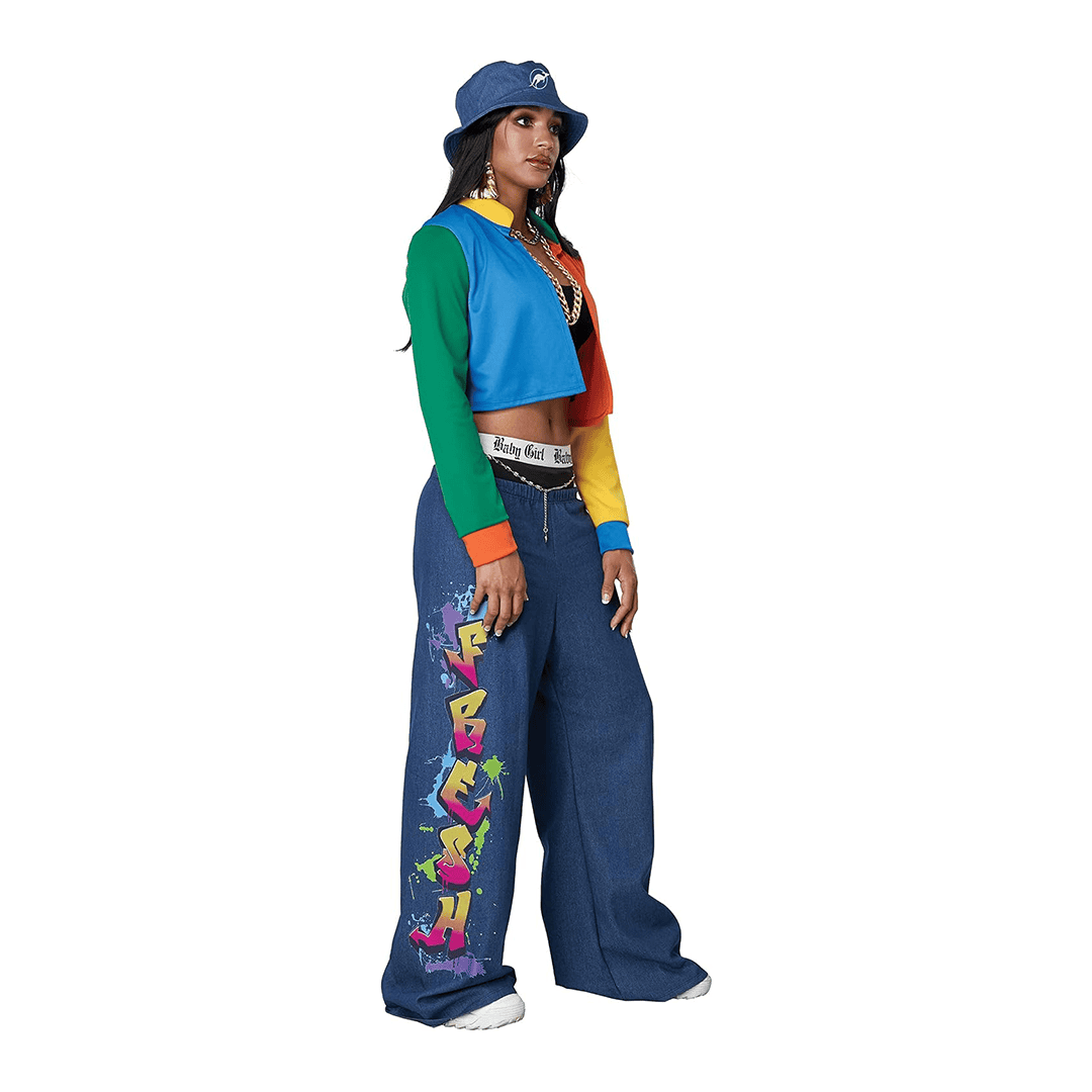 Disfraz de los Años 90 para Mujer adulto talla M - Imagen 2