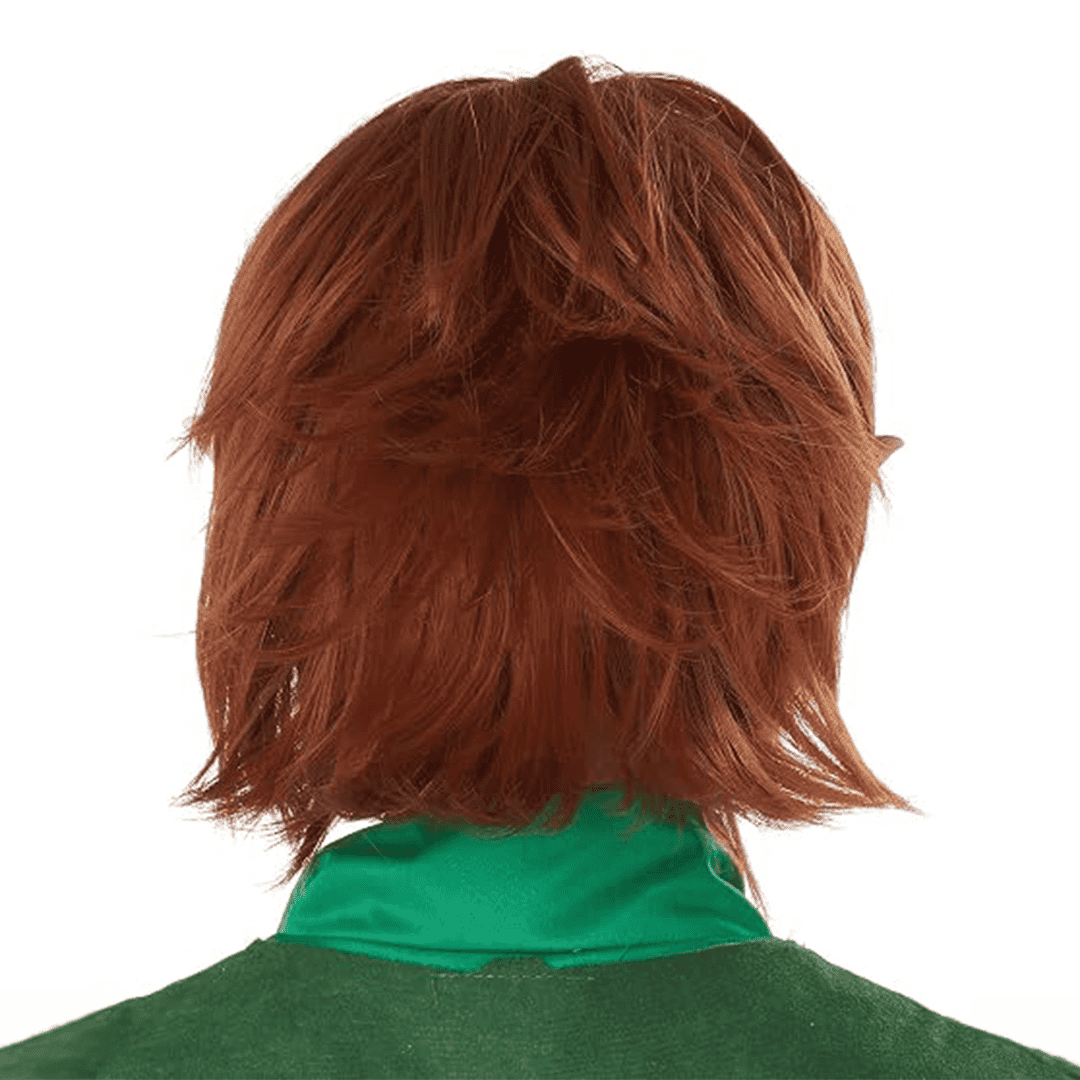 Peluca de Peter Pank color marrón para adultos talla única - Imagen 3