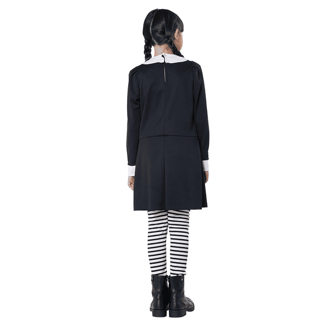 Disfraz de Merlina - Talla XL para niña - Imagen 3