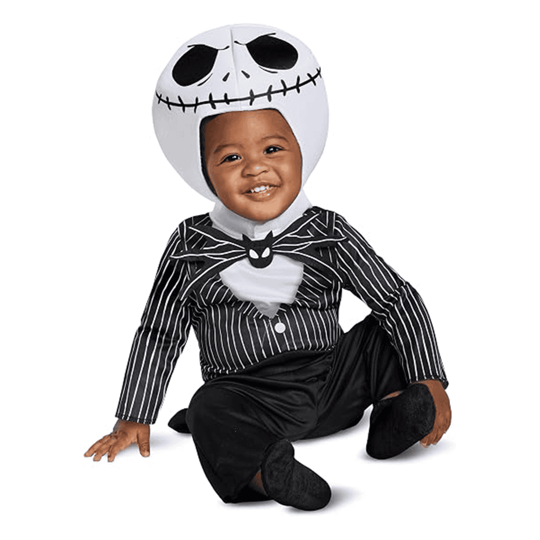 Disfraz de Jack del Extraño Mundo de Jack para Niño bebé color negro