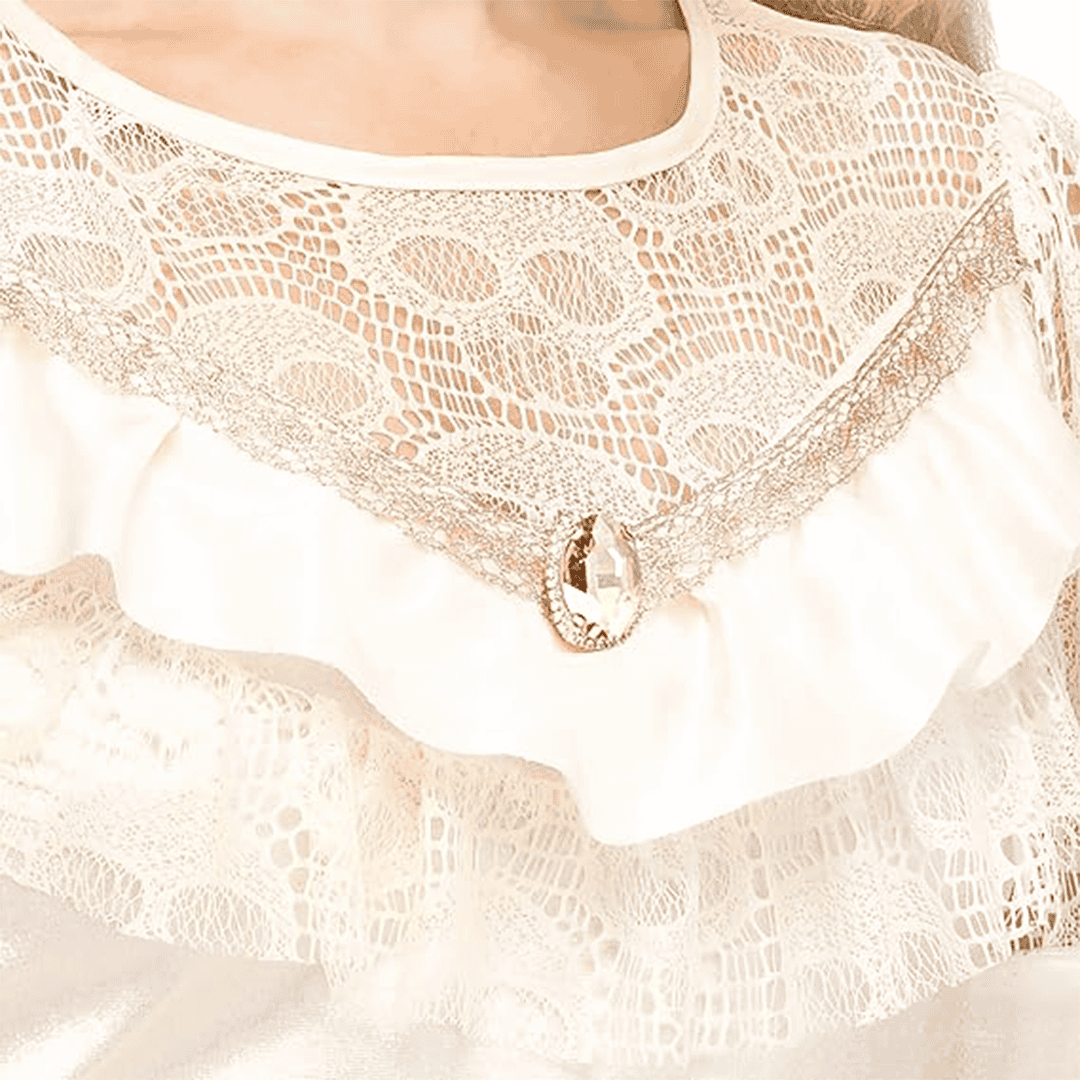 Disfraz de novia victoriana para adulto, talla S - M - Imagen 6