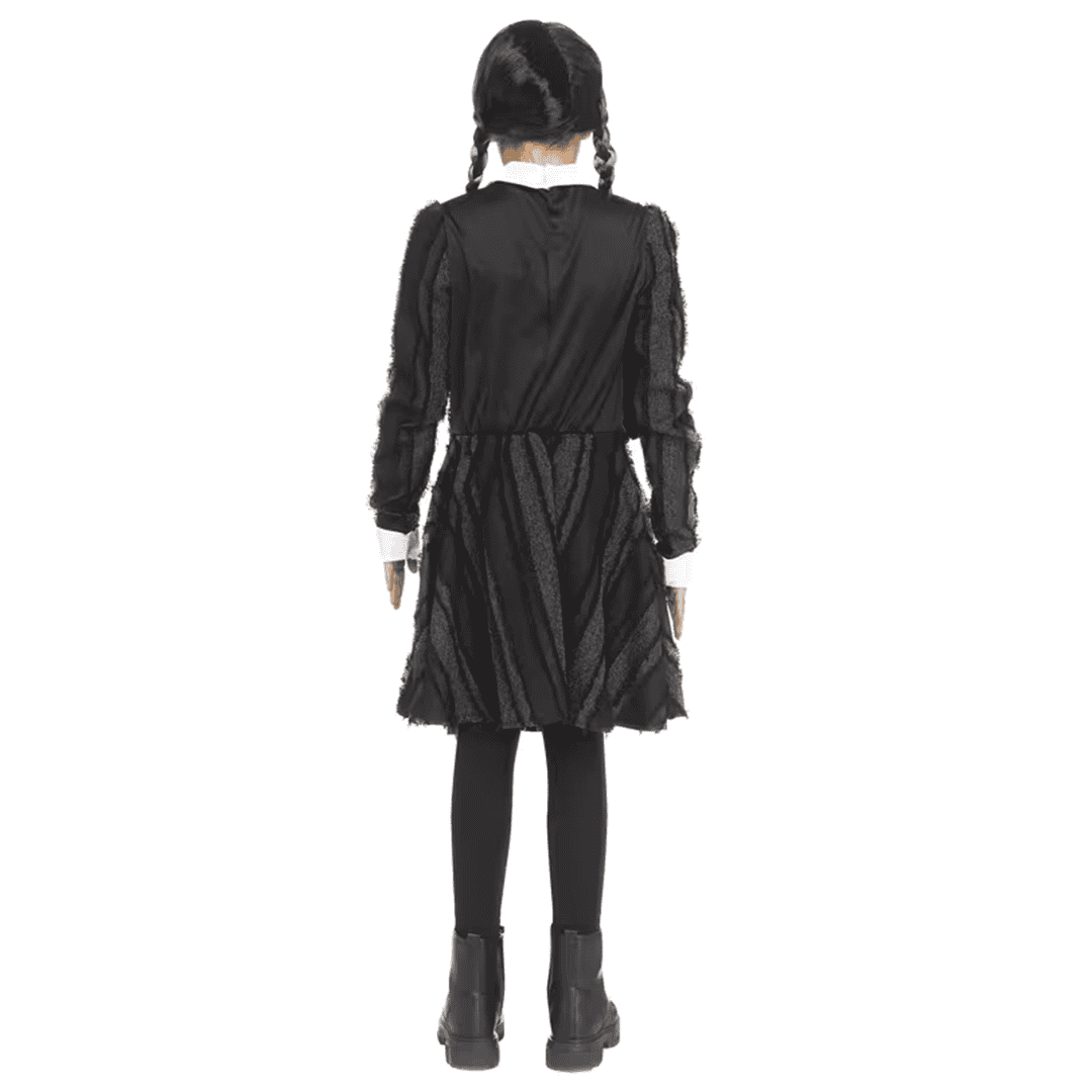 Disfraz de Merlina para niña - Talla Extra Grande 14-16 años - Imagen 2