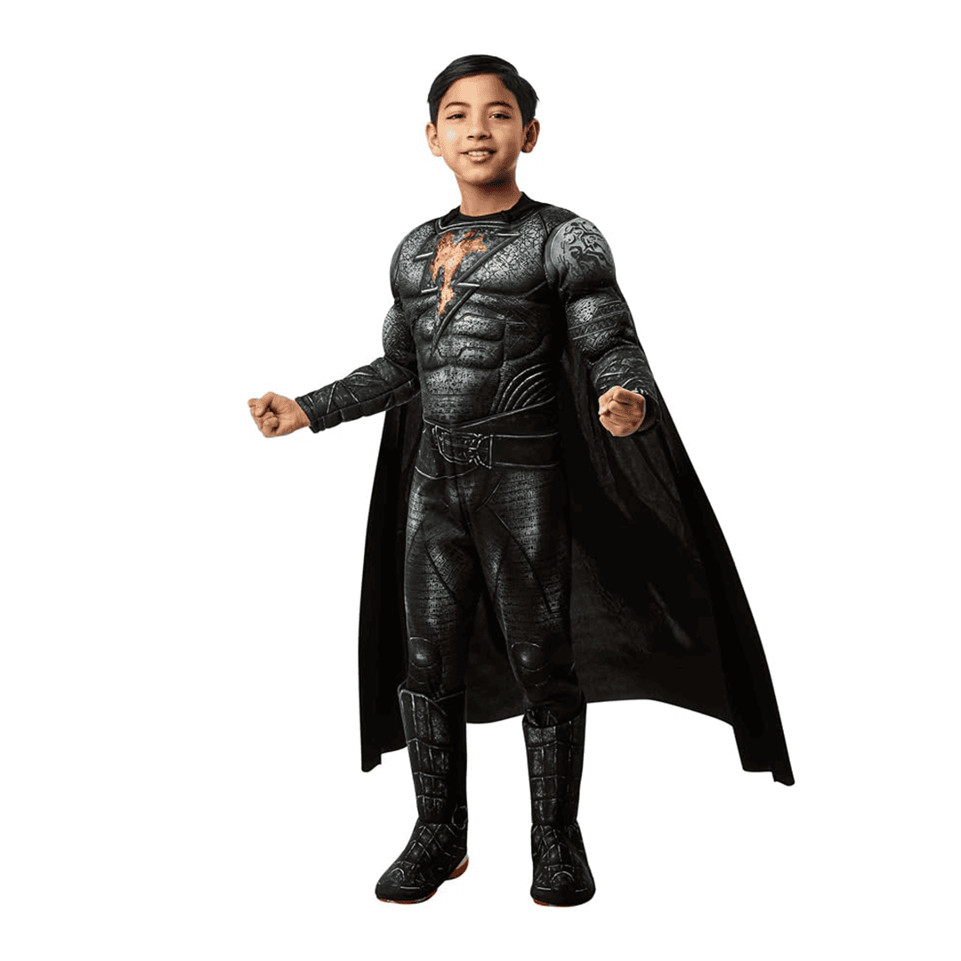 Disfraz de Black Adam para Niño talla L