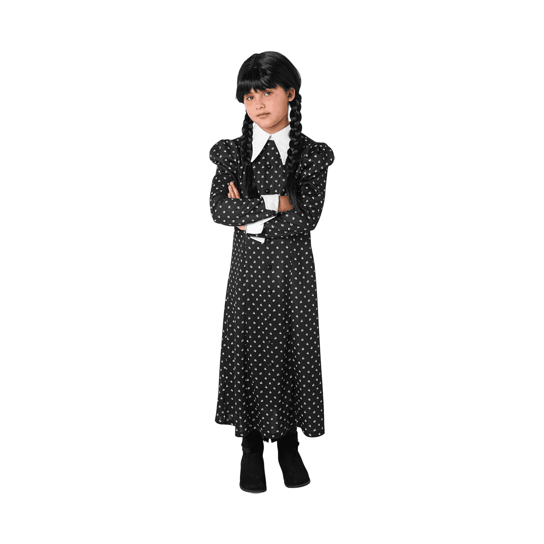 Vestido de Merlina Addams para Niña talla L
