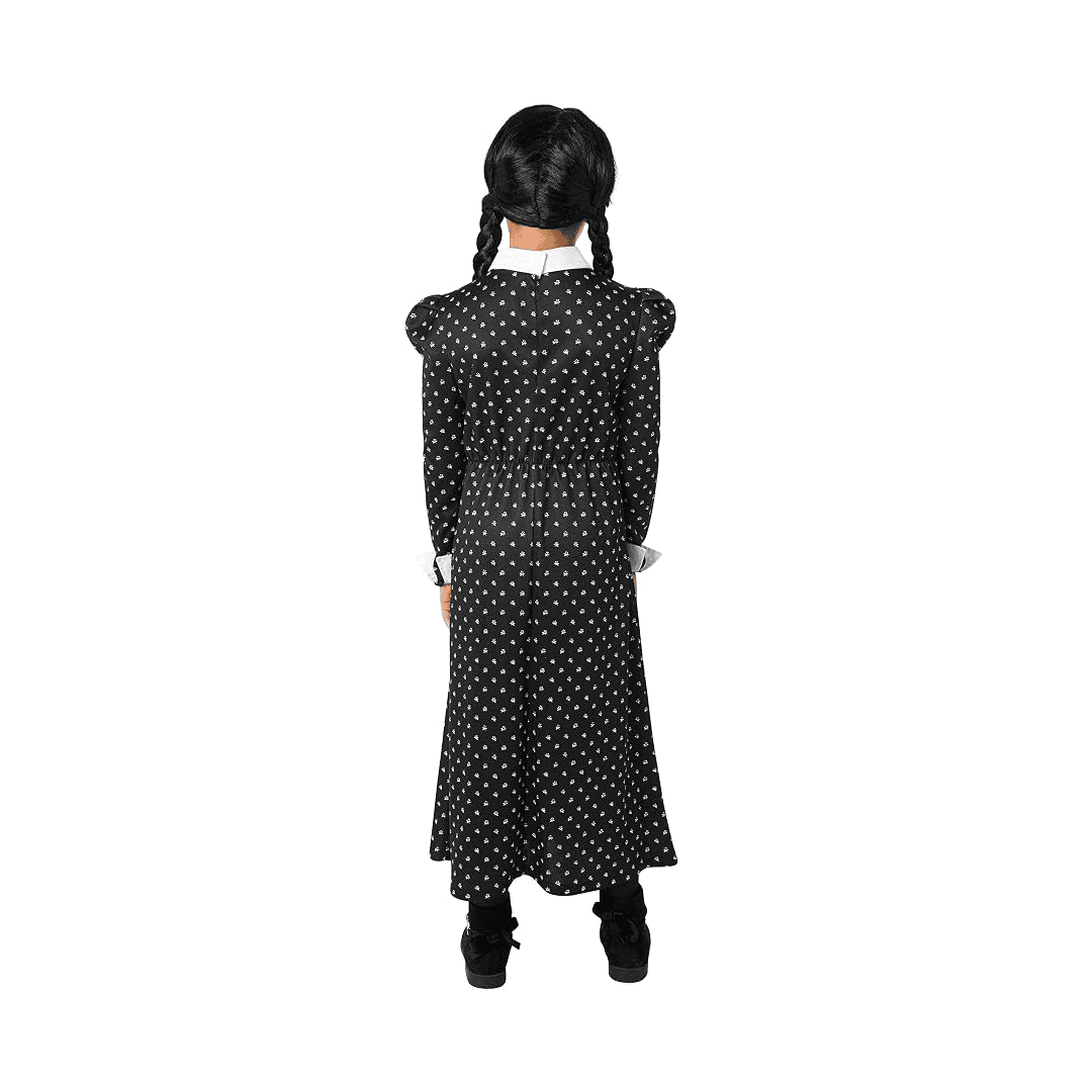 Vestido de Merlina Addams para Niña talla L - Imagen 2