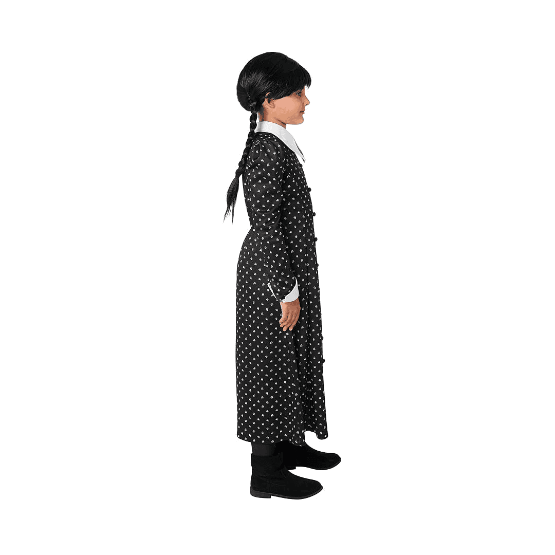 Vestido de Merlina Addams para Niña talla L - Imagen 3