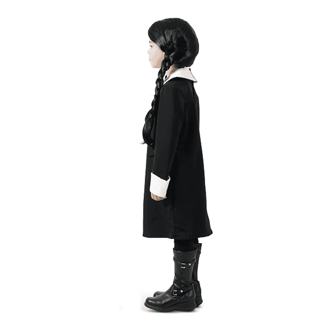Traje de Merlina Addams para Niña talla S - Imagen 2