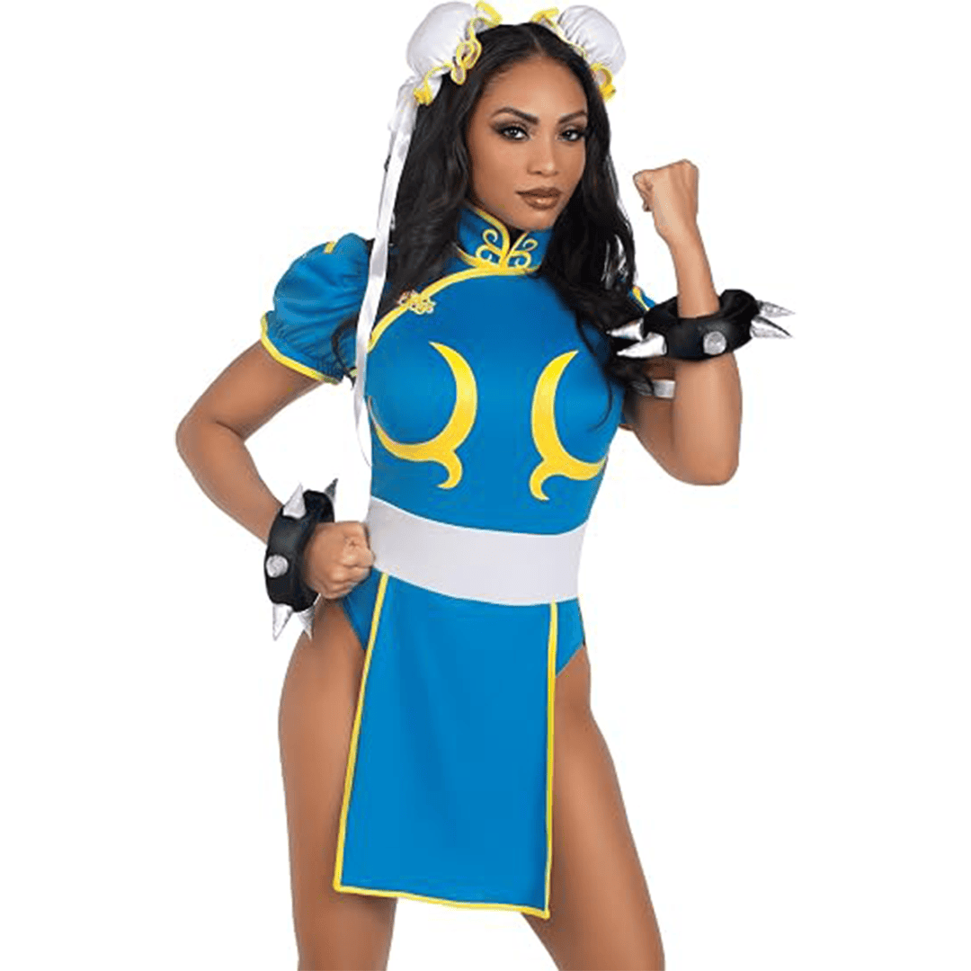 Disfraz de Street Fighter ChunLi para Mujer adulto talla S/M