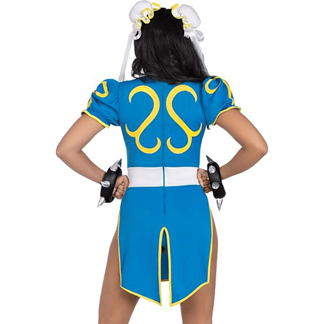 Disfraz de Street Fighter ChunLi para Mujer adulto talla S/M - Imagen 2