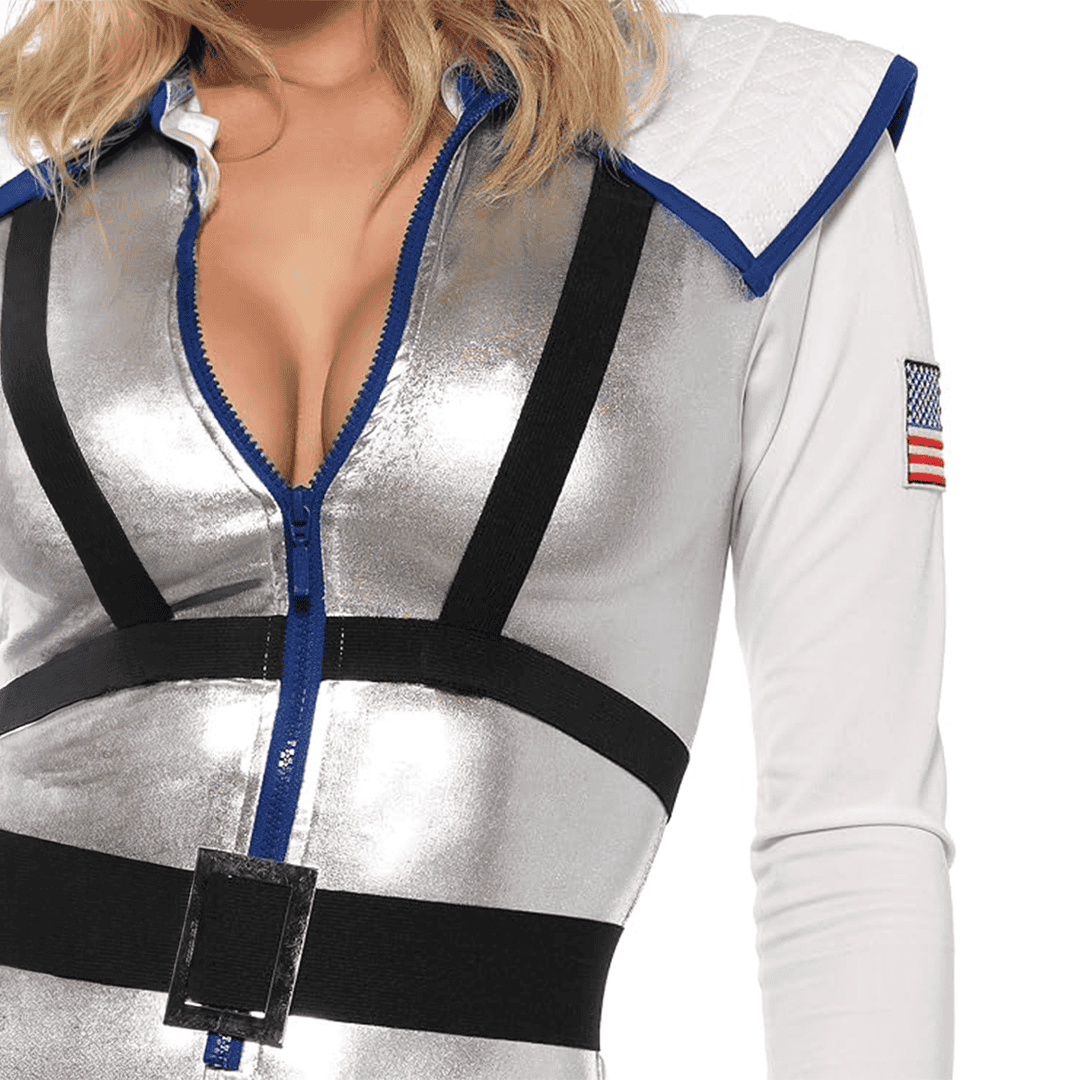 Disfraz de Astronauta para Mujer adulto talla M - Imagen 4