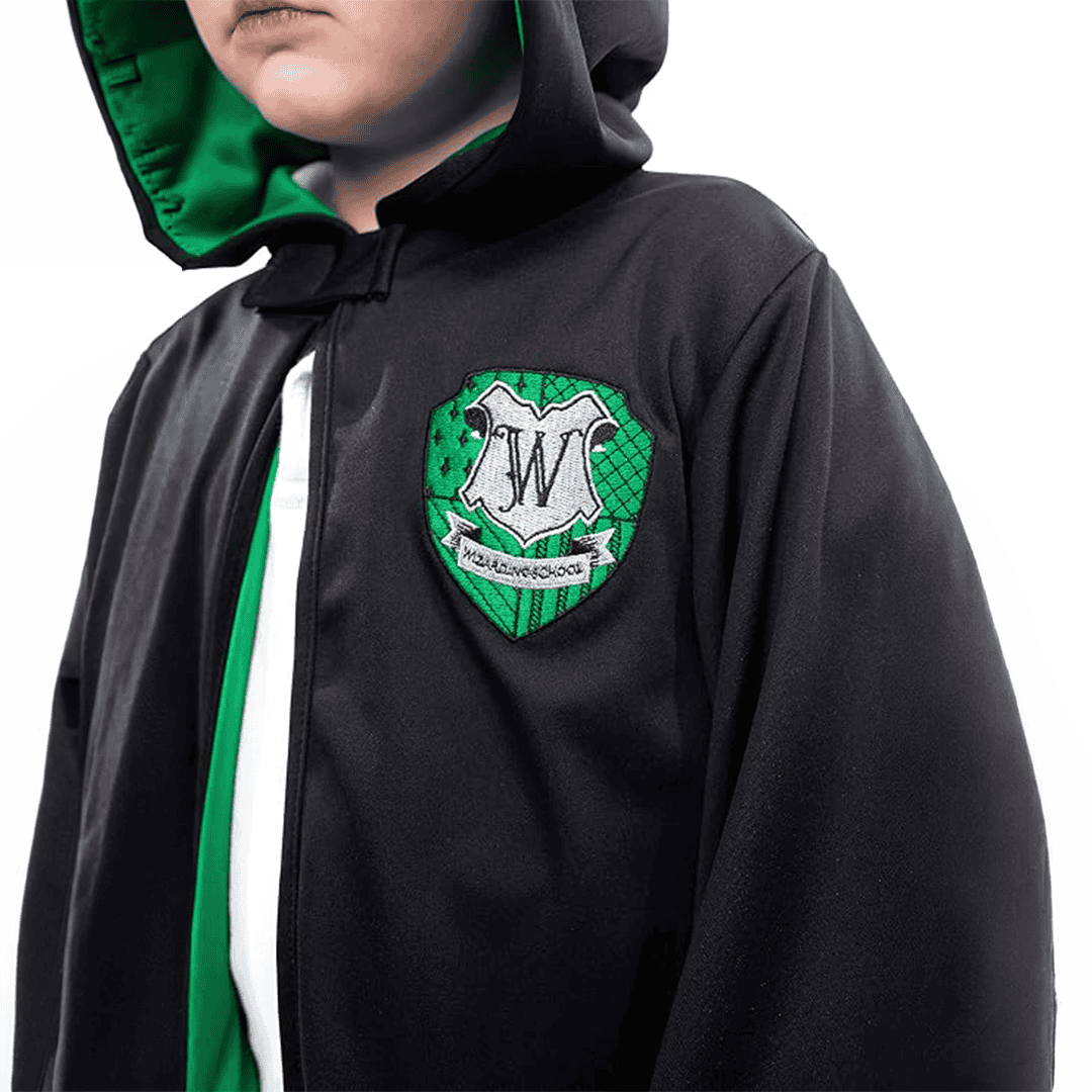 Disfraz de Mago color verde para Niños talla S/M - Imagen 4