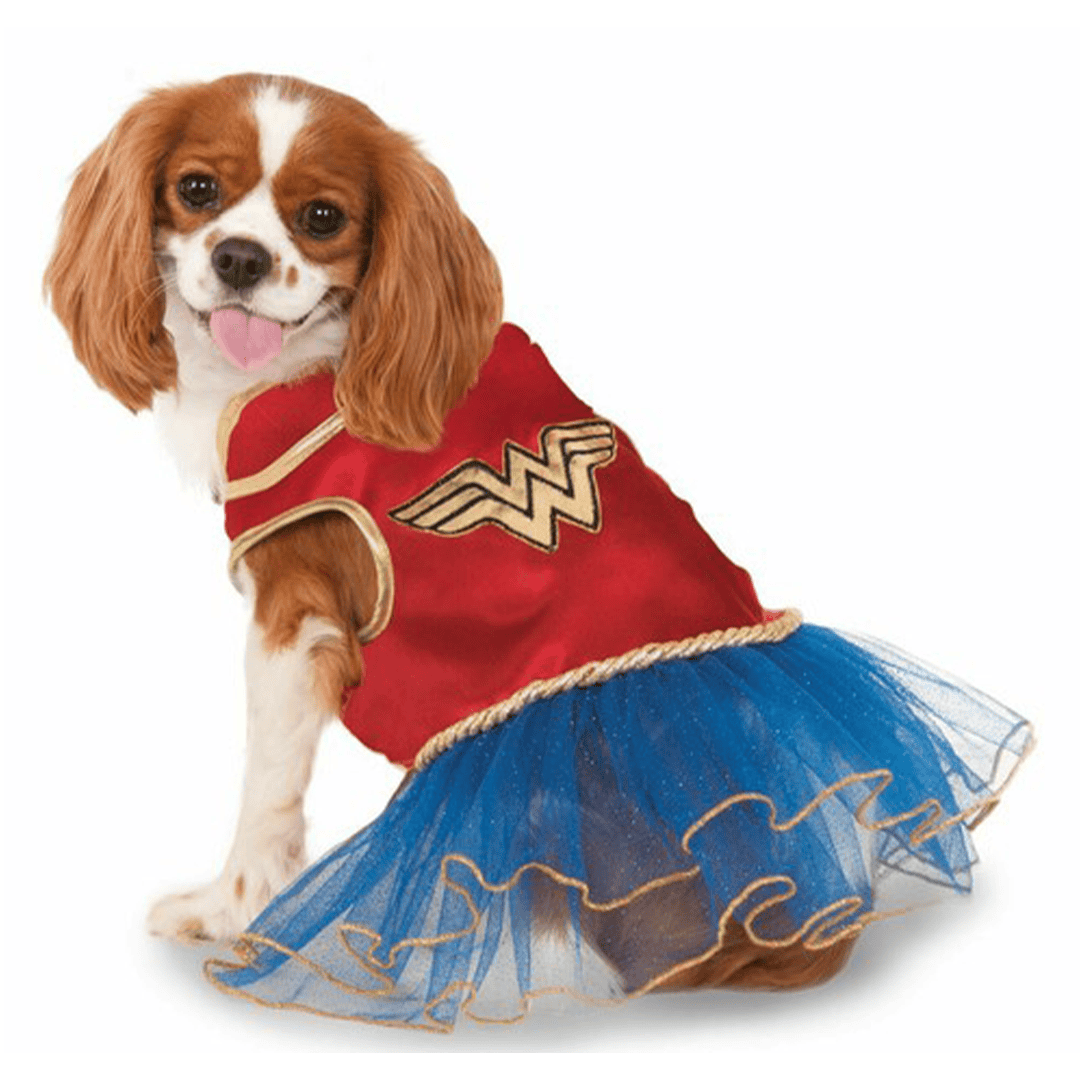 Disfraz para perro de Mujer Maravilla