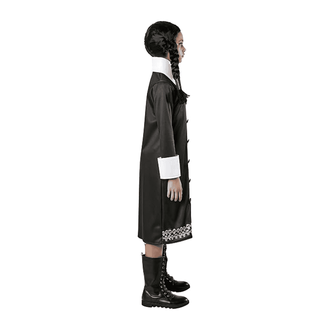 Traje de Merlina Addams para Niña talla L - Imagen 3