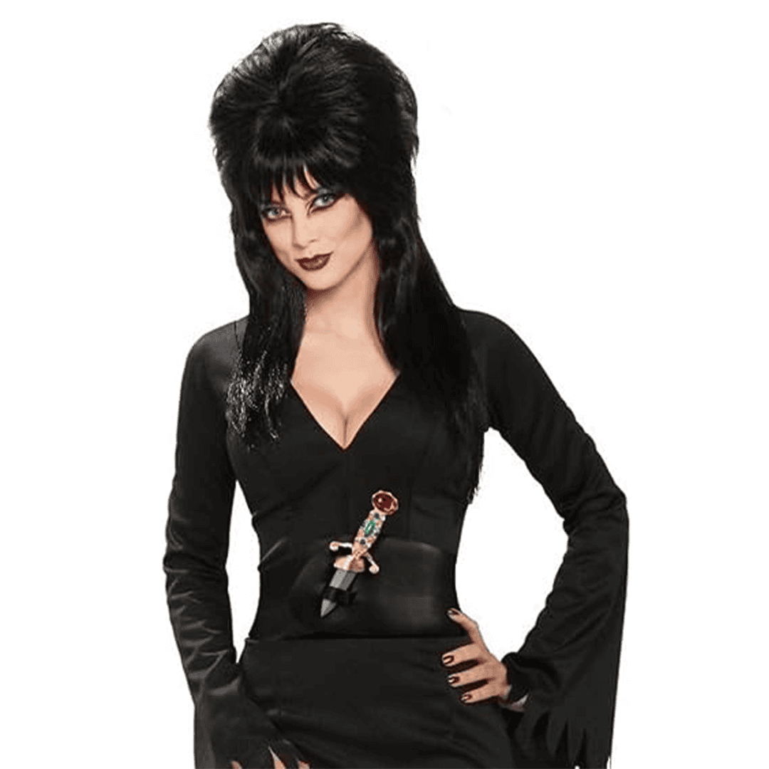 Disfraz de Elvira Señora de lo Oscuridad para Mujer talla S - Imagen 3