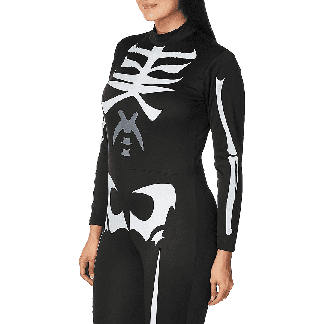 Disfraz de Esqueleto para Mujer talla L - Imagen 3