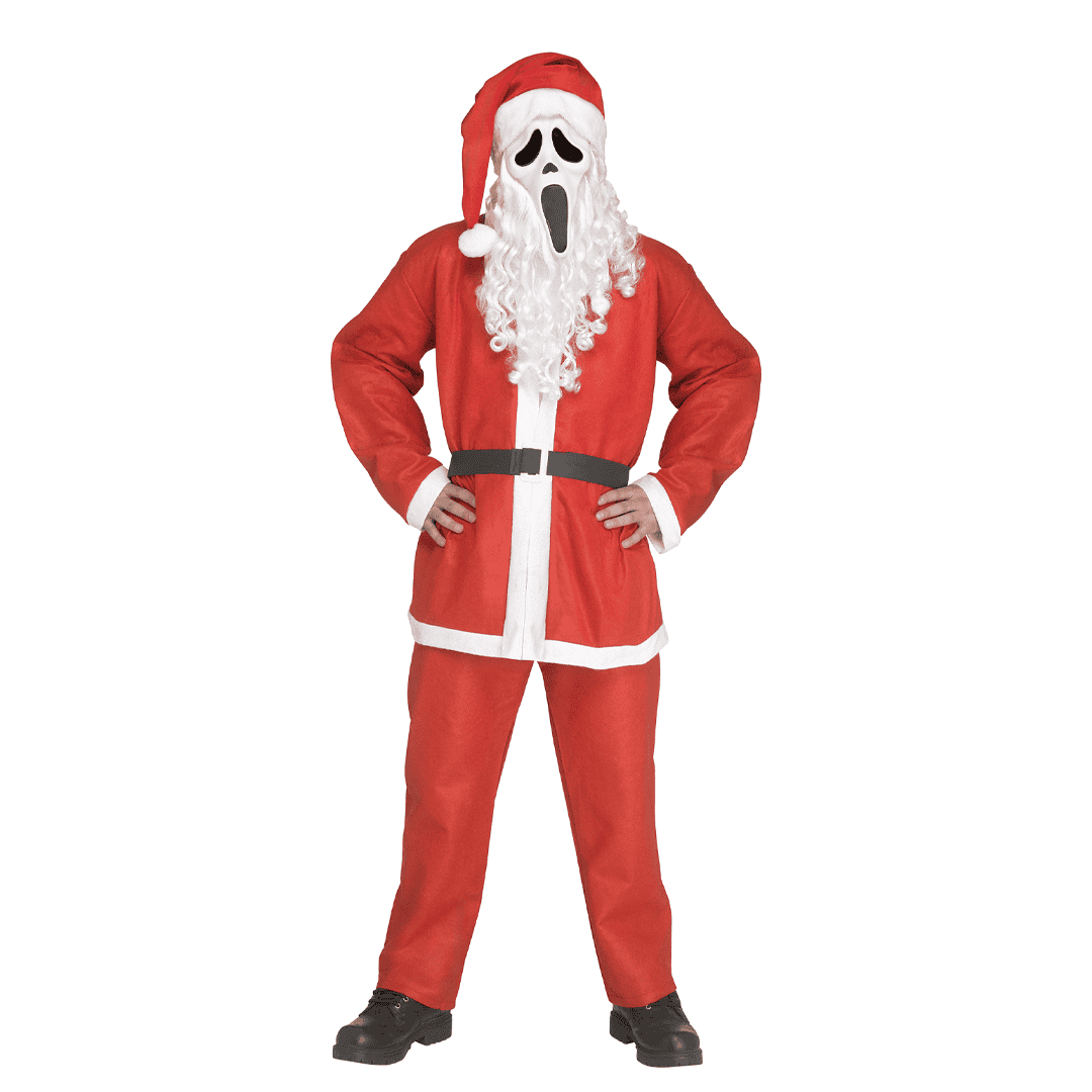 Disfras para adulto ghost face noel