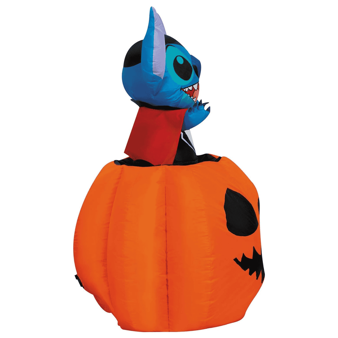 Inflable stitch vampiro en calabaza - Imagen 2