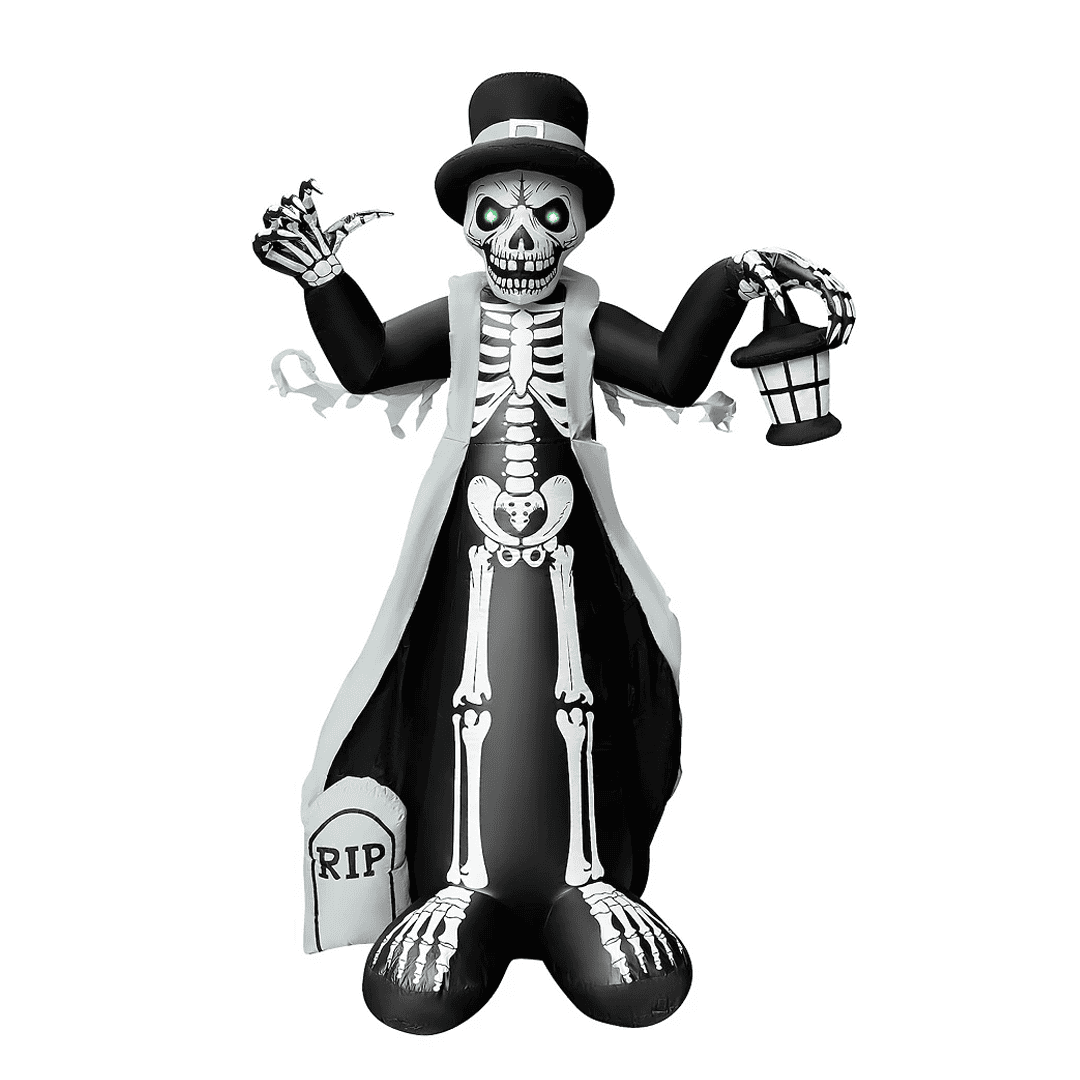 Inflable de halloween calavera gigante