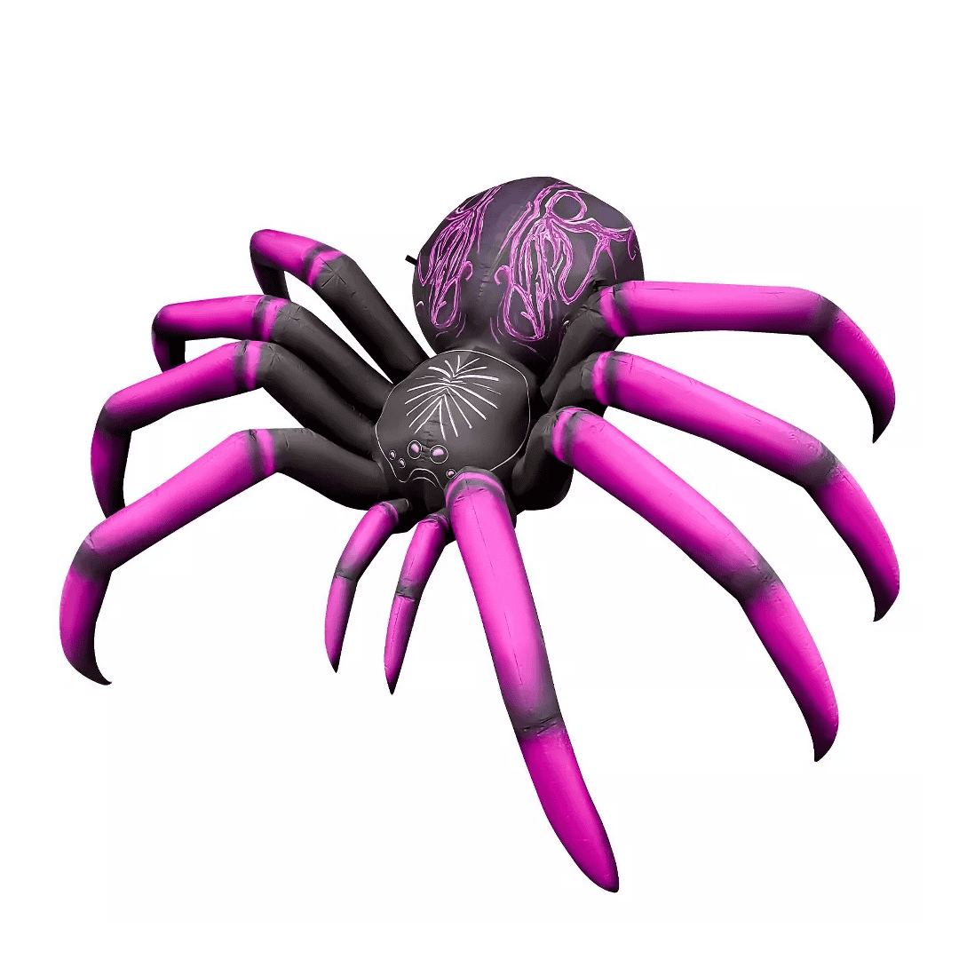 Inflable de halloween arana gigante