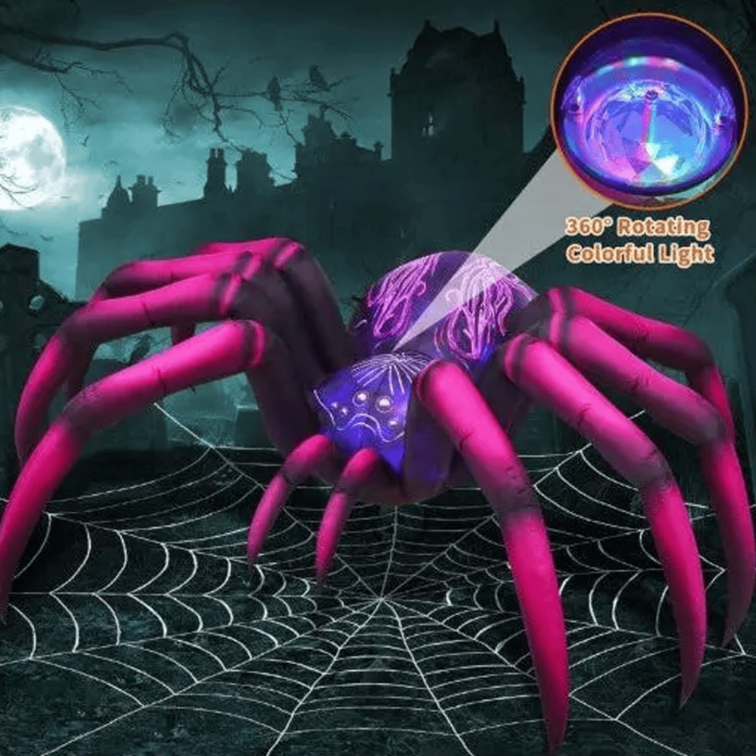 Inflable de halloween arana gigante - Imagen 3