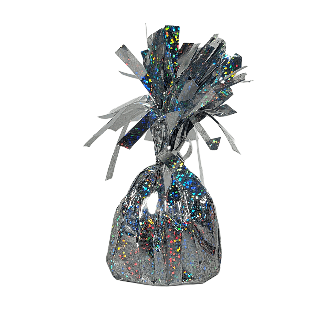 Peso para globos color plata