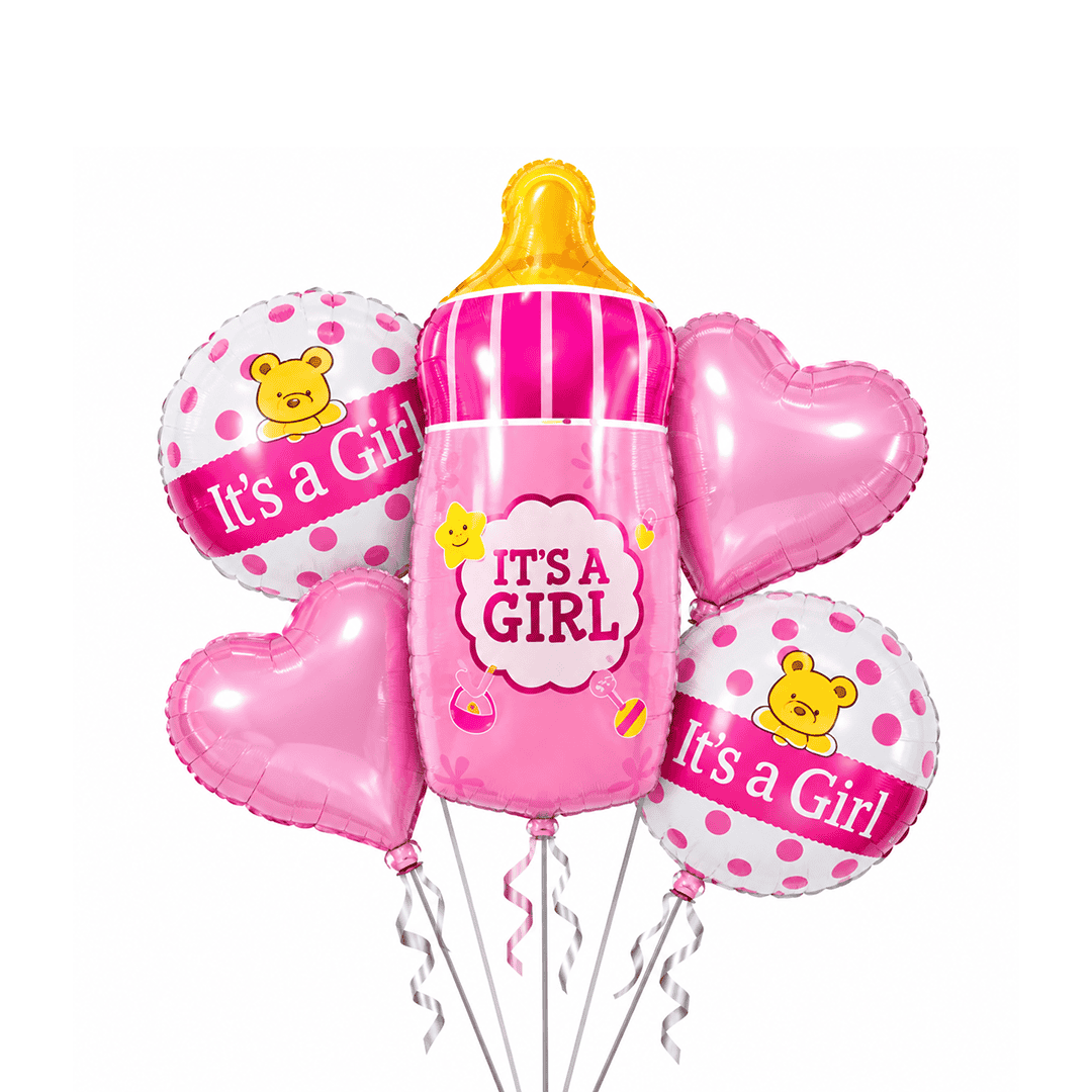 Kit de globos baby girl